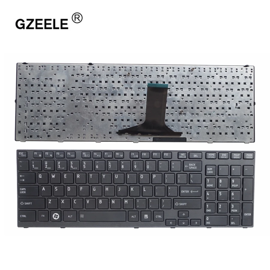 

US layout English keyboard For TOSHIBA Satellite A660 A600 A600D A665 A665D BLACK PK130CX2B00 Teclado laptop keyboard US Black