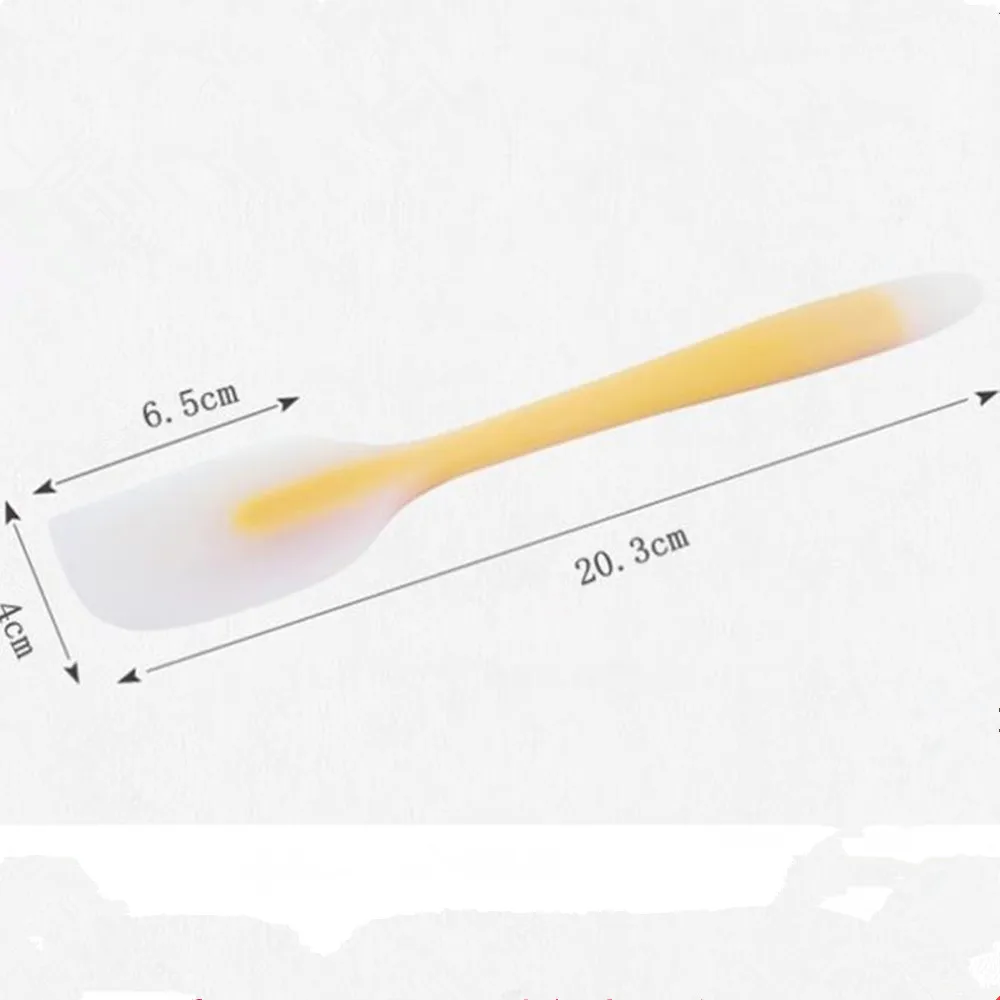 1PC Butter Spatula Brush Mixing Cream Scraper Silicone Baking Tool Heat Resistant Cake cream trowel sugar shovel baking utensils | Дом и сад