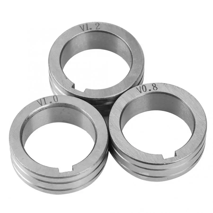 30x10x22mm Нержавеющая сталь роликовый механизм подачи проволоки 0 8/1 0/1 2 мм сварочная