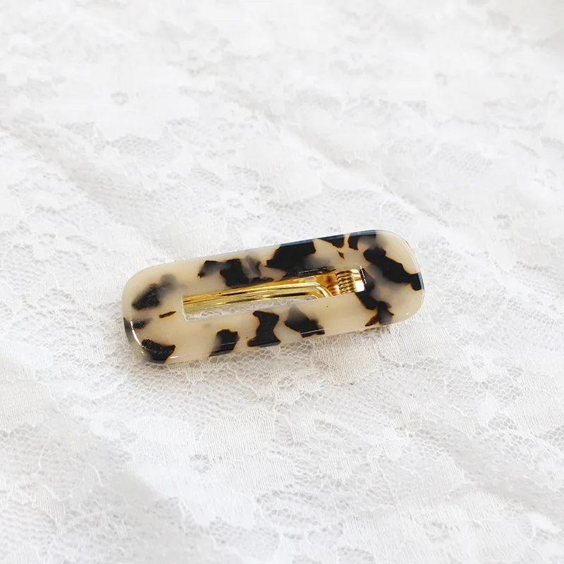 rectangle leopard 1 шт., женские винтажные леопардовые заколки для волос, заколка для волос, заколка для волос, повязка для волос, аксессуары для укладки волос для девочек - Цвет: rectangle leopard