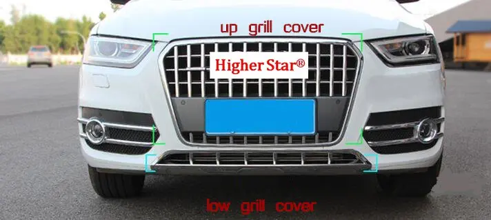 Высшая звезда ABS с хромированным автомобильным грилем декоративное покрытие