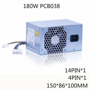 Новый брендовый блок питания для сервера HK280-23FP PCB037 PCB038, блок питания для Q85 Q87 Q77 Q75 180W 14pin + 4pin