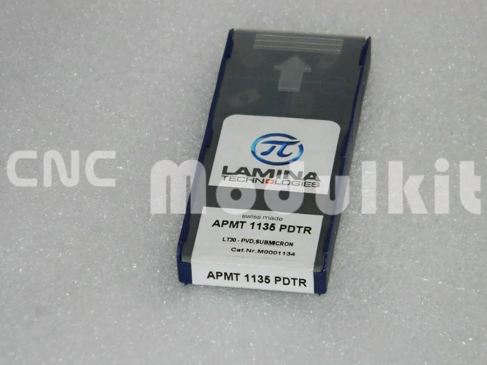 Metal Inserts Original LAMINA APMT1135 PDTR LT30 CNC Blade Carbide Insert Lathe Tool 10pcs Machinery Cutting Modulkit | Инструменты