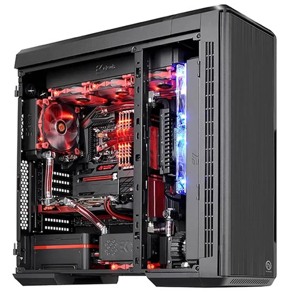 Новый 120 мм LED ультра тихий компьютер PC чехол вентилятор 15 светодиодов 12 В с