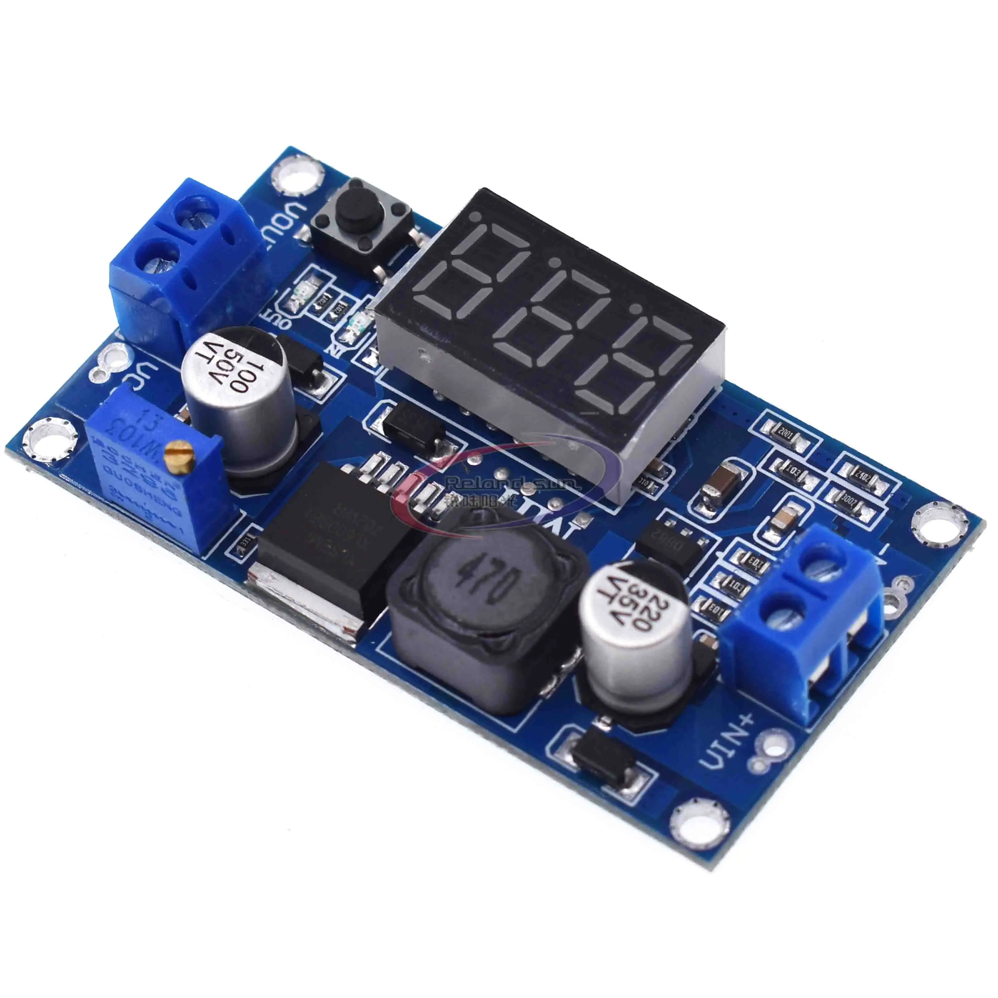 DC XL6009 цифровой Повышающий Модуль питания регулируемый 4 5 32 В до 52 в повышающий