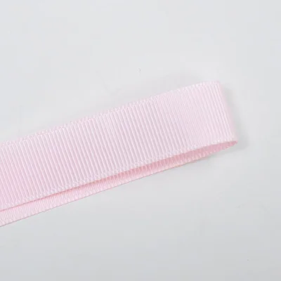 Яма Grosgrain ленты 6 9 13 16 19 22 мм 100 ярдов/партия черный белый серебристый красный Твердые для упаковки Diy украшения свадебной вечеринки - Цвет: powder pink 115