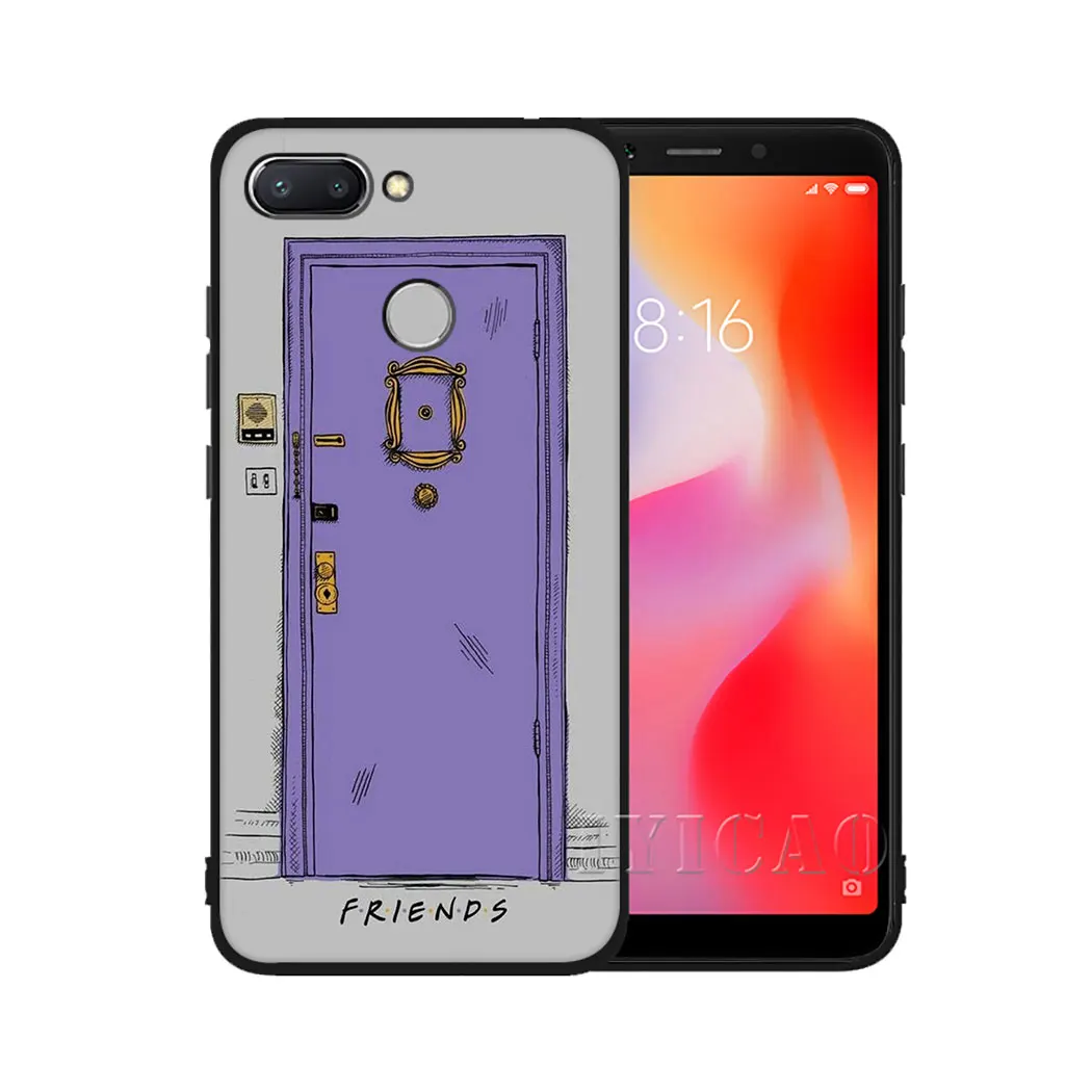IYICAO ДРУЗЬЯ Сезон ТВ мягкий чехол для Xiaomi Redmi 4A 4X5 5A 5 6plus 6A 7A 6 Pro 7 S2 K20 Чехол |