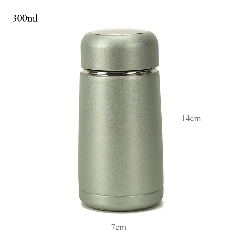 300 ml Мини-термос бутылка Термо Кружка вакуума фляга из нержавеющей стали