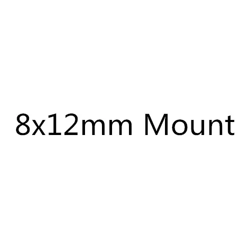 8x12mm Mount 925 пробы Серебряное Женское Обручальное кольцо, 4x8 мм, 6x10 мм, 8x12 мм, кабошон для принцессы, полумонтажное кольцо - Цвет камня: 8x12mm Mount