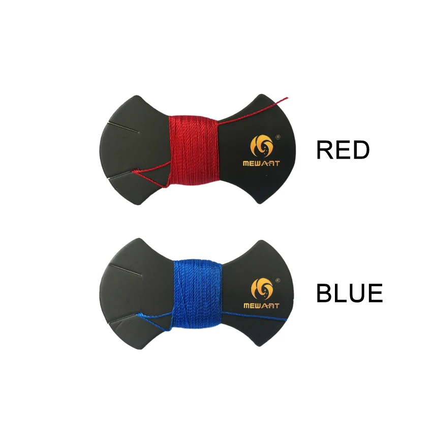 Red Blue Thread MEWANT PU чехол рулевого колеса автомобиля из углеродного волокна для Ford Kuga 2008-2011 Focus 2 2005-2011 C-MAX 2007-2010 Transit 2010 - Название цвета: Red Blue Thread