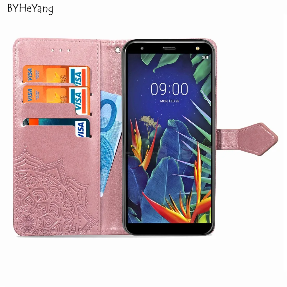Чехол для LG K40 чехол кошелек подставка из искусственной кожи телефона держатель