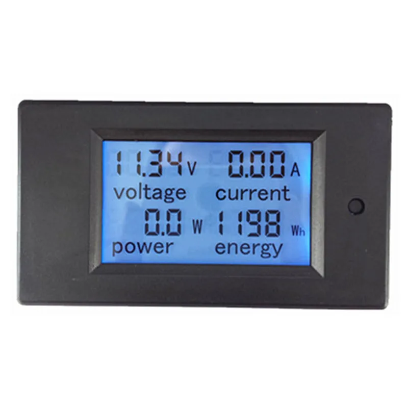 PZEM 051 dc 100 v 100a цифровой вольтметр Амперметр Панель солнечной энергии метр ЖК
