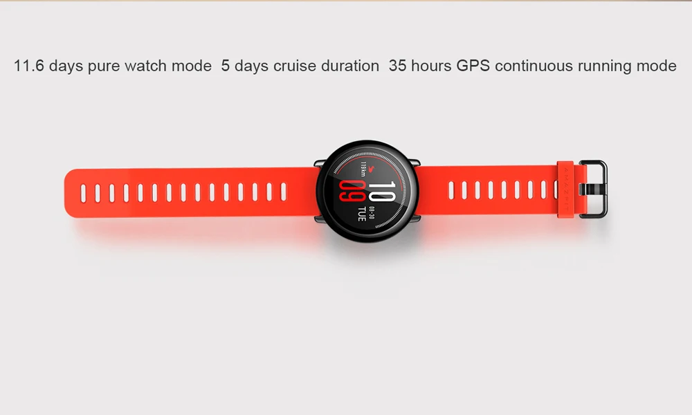 Английская версия, новые умные часы Huami Amazfit Pace, gps, умные часы, беспроводные устройства, Смарт-часы 1,2 ГГц, 512 МБ/4 ГБ для IOS