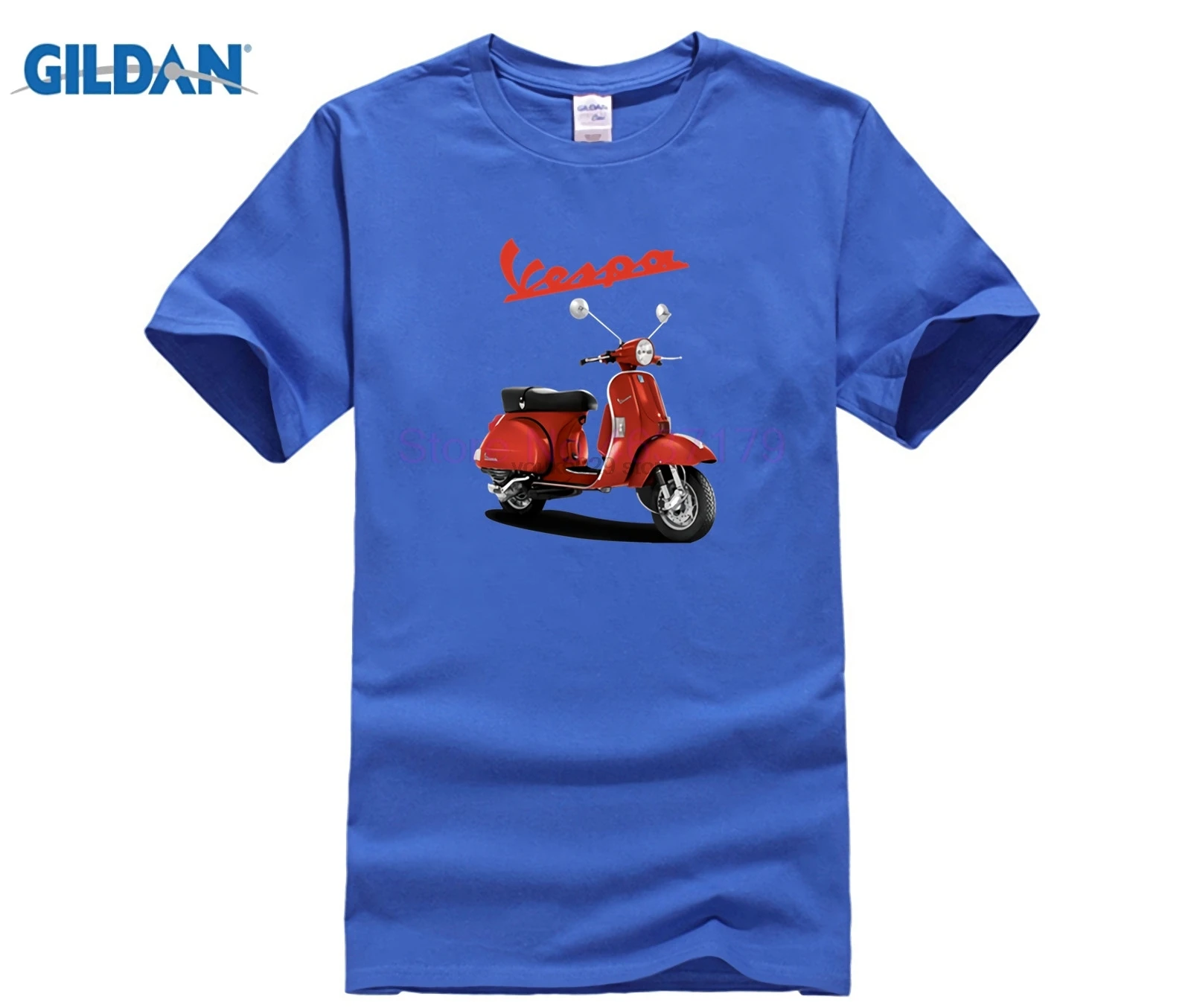 Винтажные футболки Vespa для мужчин мотоцикл скутер homme Piaggio футболка с логотипом