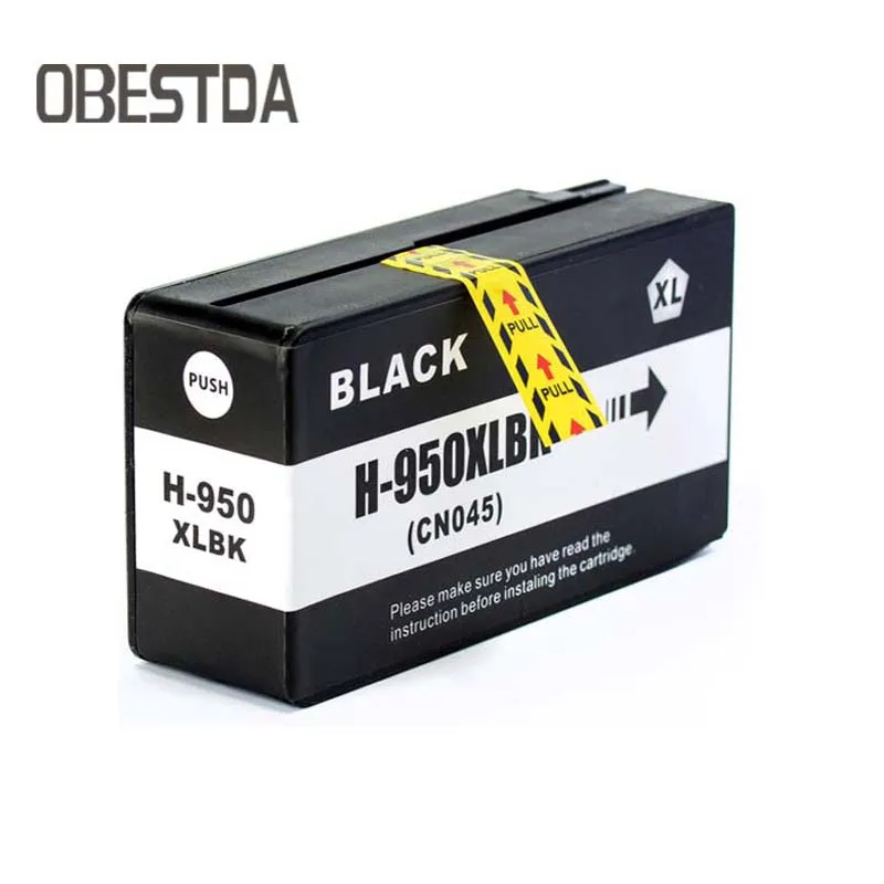 Картридж чернильный Obestda 4х совместимый с HP 950 951 XL для 950XL 951XL hp Officejet pro 8100 8610 8620 8630