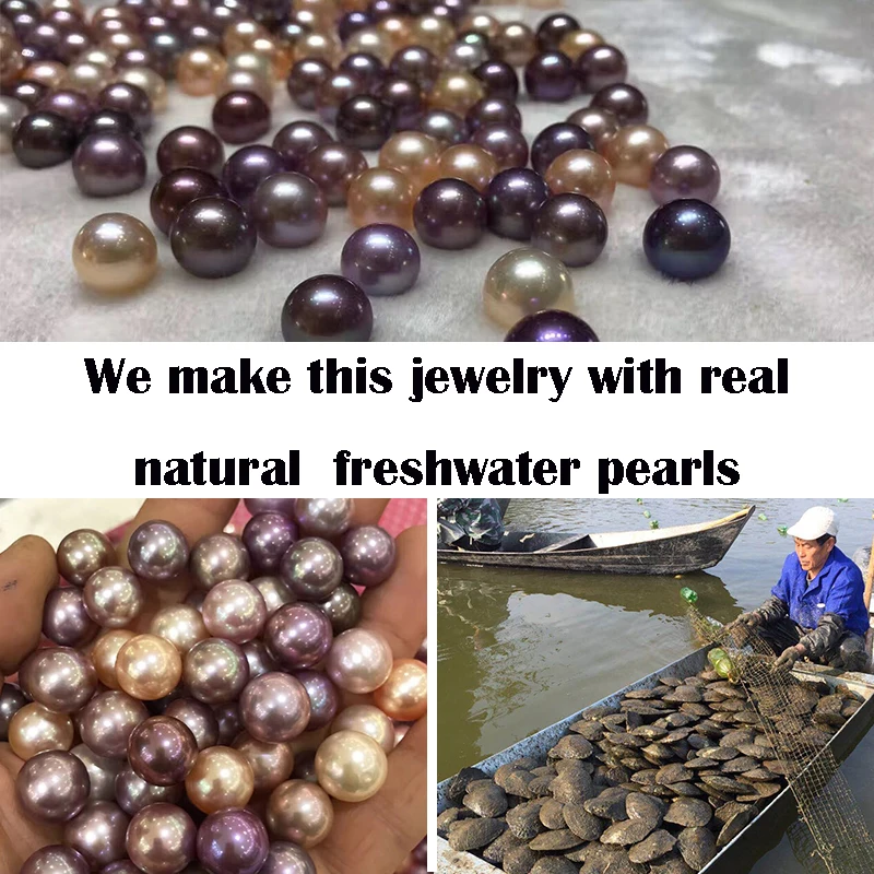 

5A Pearl Tassel Earrings14K Gold Filling Handmade Brincos Vintage Jewelry Not Fade Party Pendientes Earrings Oorbellen