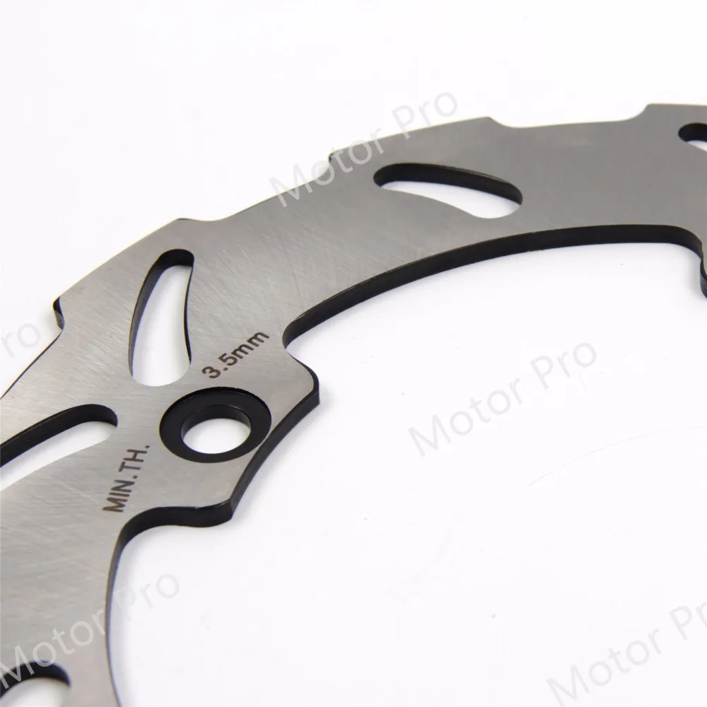 Комплект тормозных дисков CR250R CR250 250R CR125R CR125E серебристого цвета для Honda CR 250 R 1995 1996