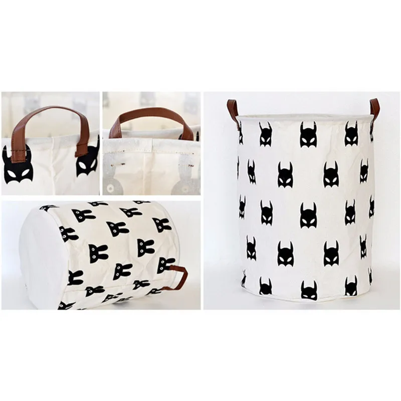 Корзина для хранения с принтом Бэтмен FullLove 50*40 см|storage basket|laundry storagedirty clothes |
