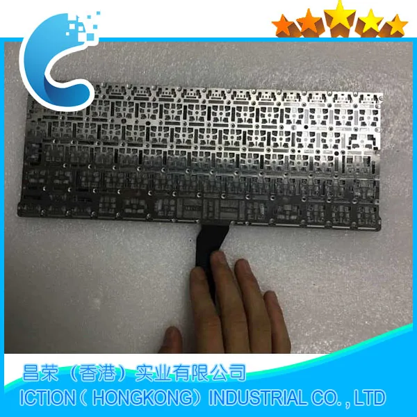 Клавиатура A1466 A1369 с чешским кубическим цирконием для Macbook Air 13 дюймов Чешская
