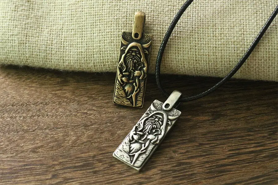 Lansei 1 шт. велиз-славянский Бог подвеска гром и молния мужское ожерелье талисман