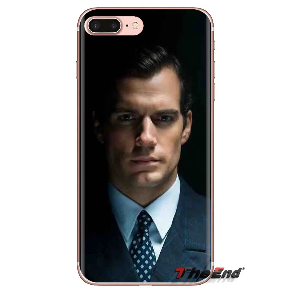 Мягкий прозрачный чехол для iPod Touch Apple iPhone 4 4S 5 5S SE 5C 6 6S 7 8 X XR XS Plus MAX Henry Cavill Man of Steel Star