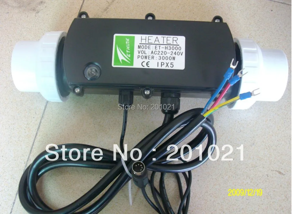 E Think ET H3000 HeatSmart spa обогреватель горячей ванны Ethink IPX5 улучшенный на основе IPX7 JAZZI