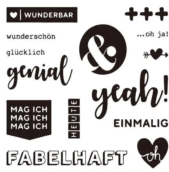 

Немецкий прозрачный штамп для «сделай сам» скрапбукинга/изготовления карт C409