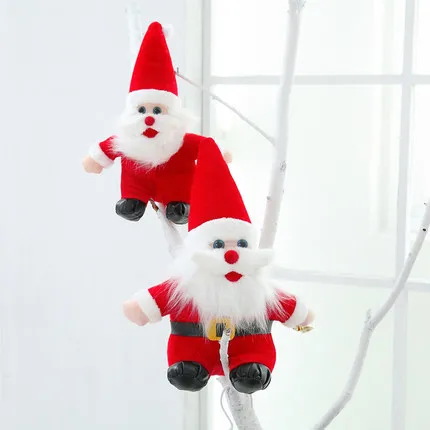 Cartoon Anime Red Santa Claus Plush Dolls Creative Christmas Stuffed Toys 20cm 30cm 40cm Soft PP Cotton Doll Gifts | Игрушки и хобби