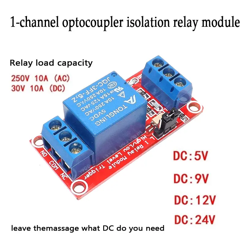 5 V 9 12 24 релейный модуль 1-канальная оптопара изолирующий для arduino Поддержка