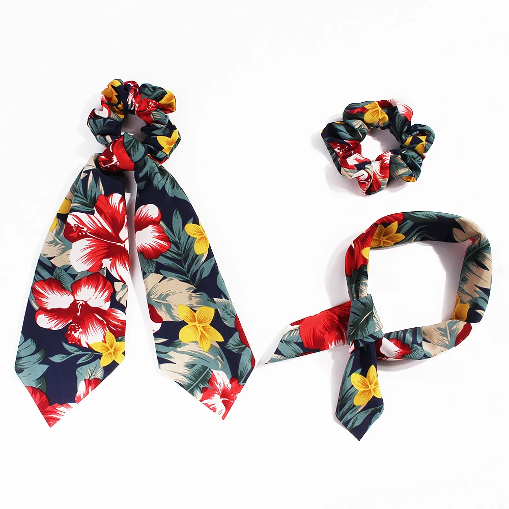 Резинка для волос с цветами атласная заколка аксессуар волос| |