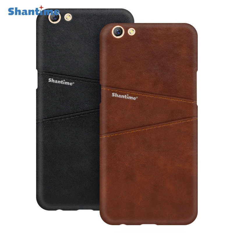 Роскошный винтажный кожаный чехол для телефона OPPO R9S Plus слот карт PU
