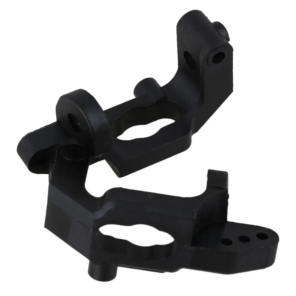 

Black Plastic Lightweight Front Hub Carrier 02015 for HSP RC1:10 94102 94108 94111 Car