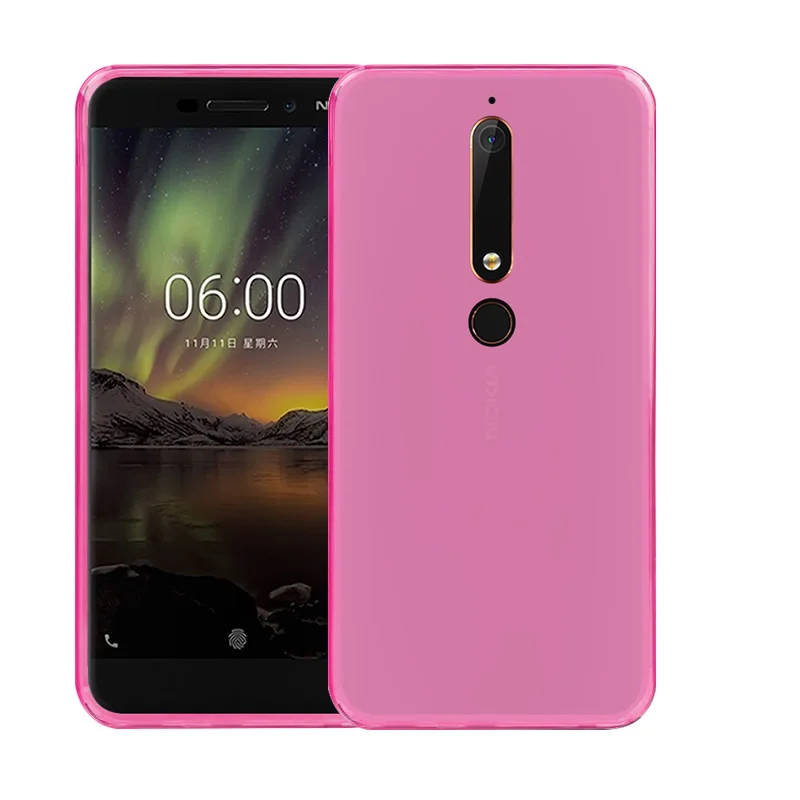 Cover For Nokia 6 2018 Case TPU Soft 6.1 TA-1068 TA-1050 TA-1043 TA-1016 TA-1045 |