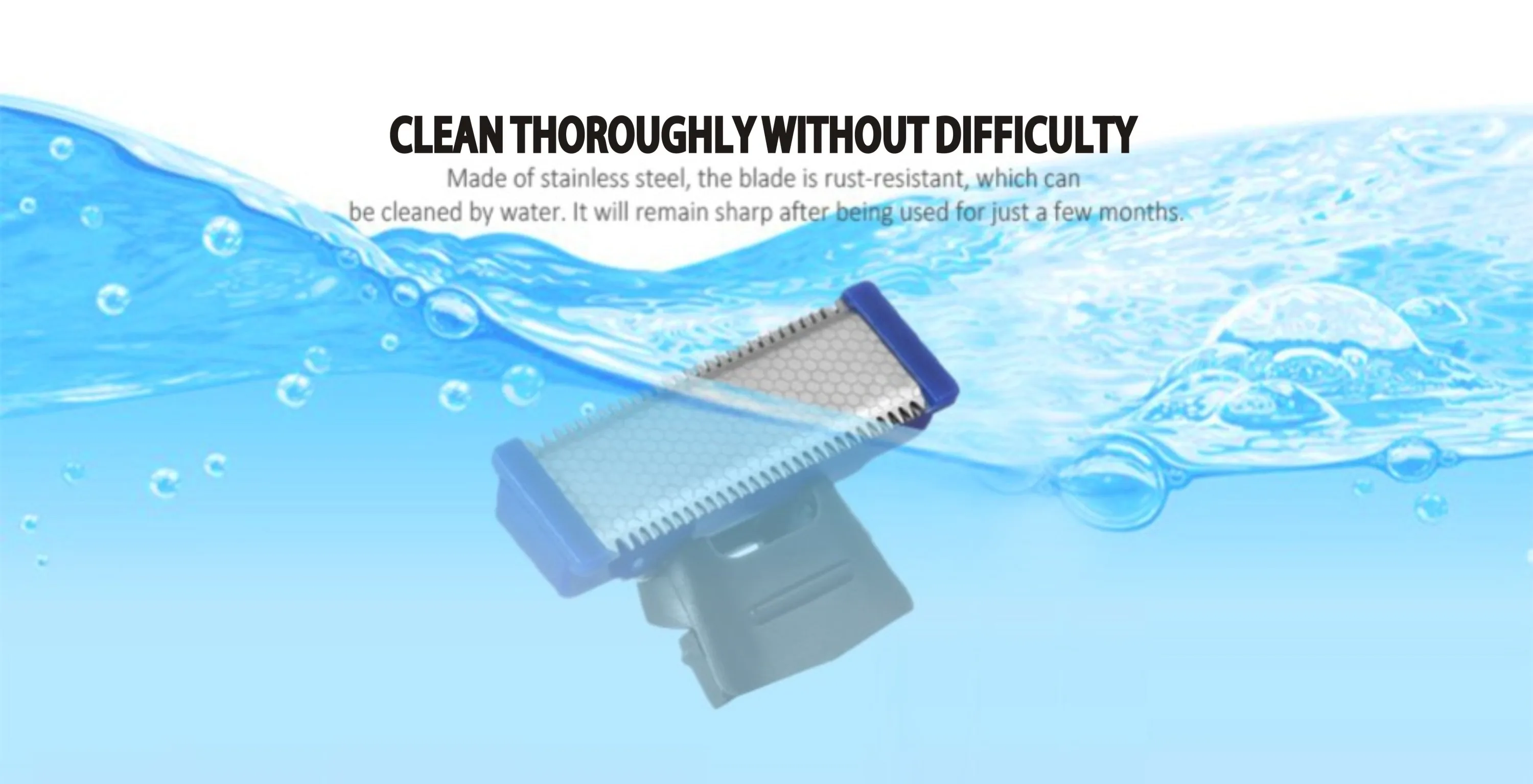 Electric Shaving Beard Machine Razor USB Rechargeable Men Washable Rechargeable Electric Shaver