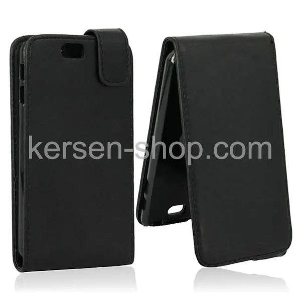 Высокое Качество Вертикальный Флип Кожаный Чехол для Motorola XT926 Case (Черный) |