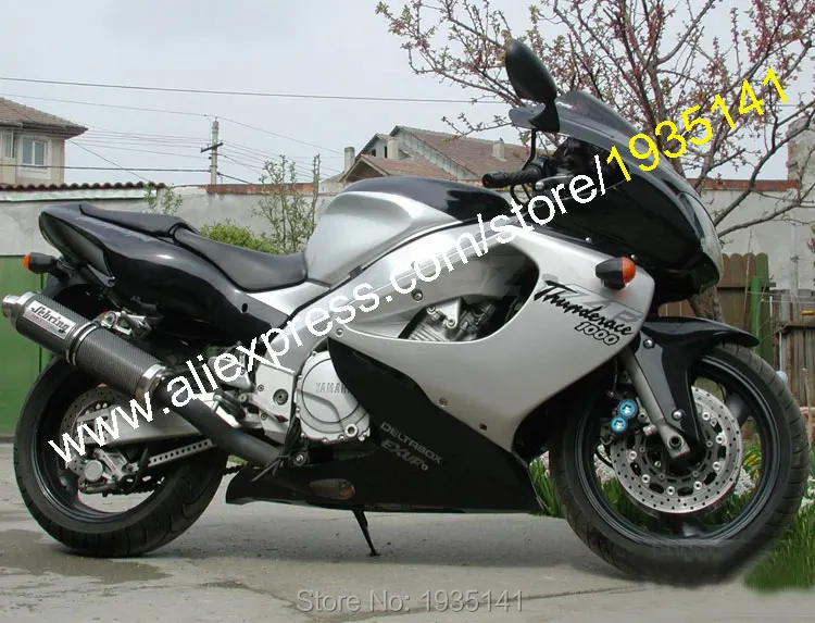 Обтекатель для мотоцикла Yamaha YZF1000R Thunderace YZF 1000R 1997-2007 1000 R 97-07 черный серебристый |