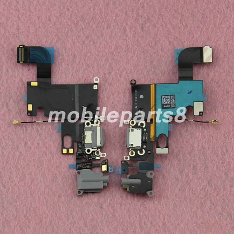 5 шт./лот OEM зарядный порт USB док-разъем Гибкая Замена для IPhone 6 6G 4 7 &quotзарядное