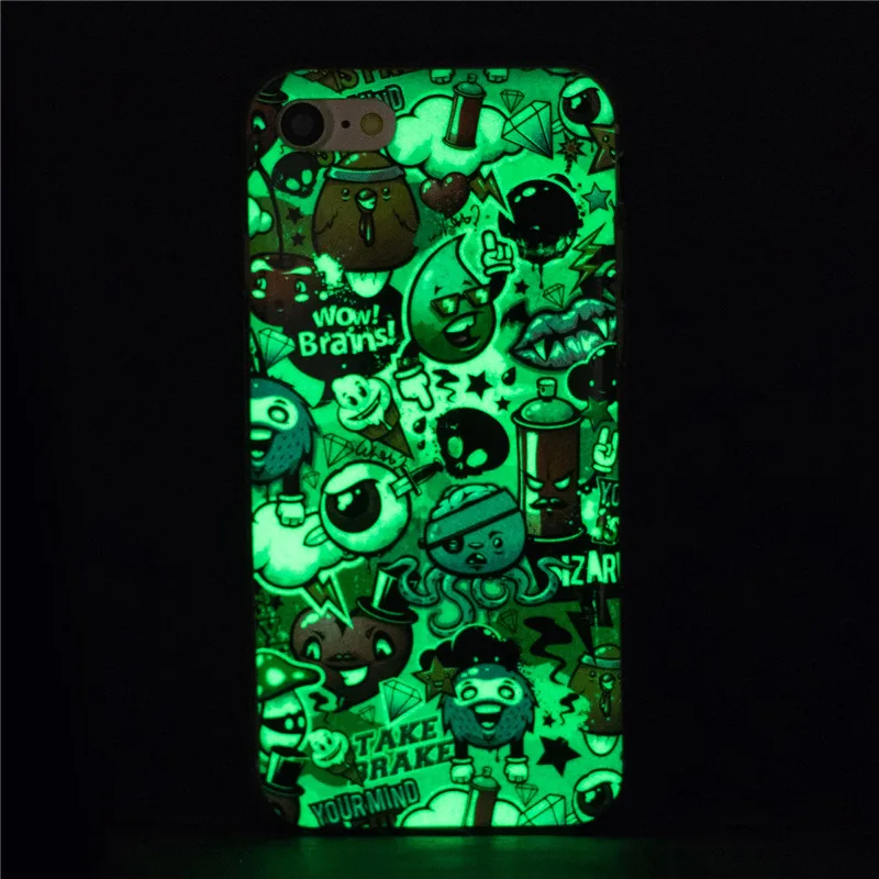 Мягкий Роскошный 3D световой сотовый Чехол для телефона для iPhone X 10 iPhone 6S 6 s iPhone 7 8 Plus iPhone 5S 5C 5 5SE силиконовый чехол на заднюю панель