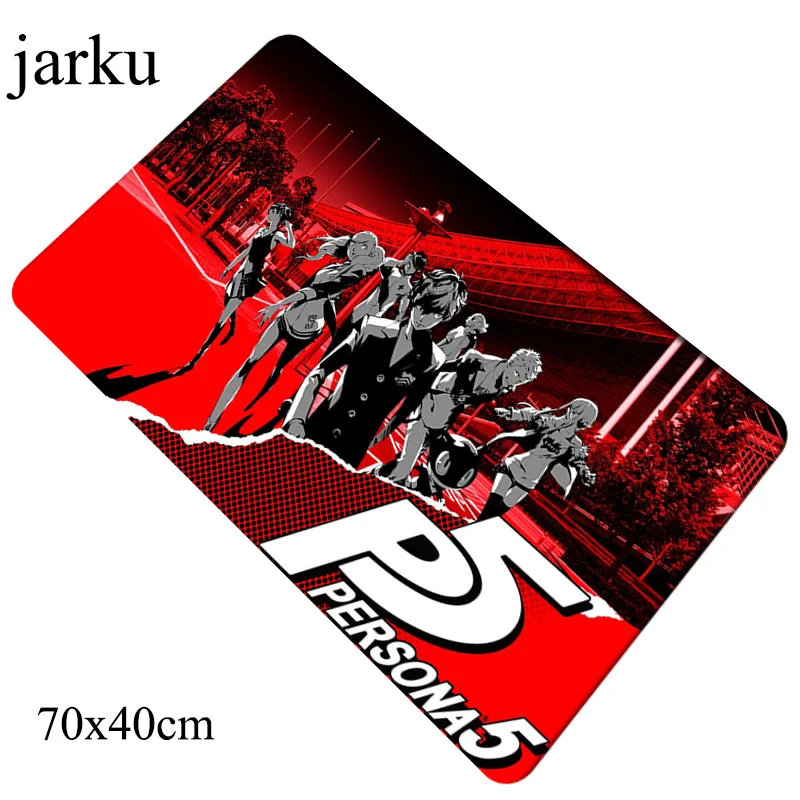 Size 700x400x2mm Persona 5 Коврик для мыши геймер милый 700x400x2 мм notbook коврик для мыши игровой коврик для мыши Большой объемный рисунок коврик для мыши стол для компьютера коврик для мыши - Цвет: Size 700x400x2mm
