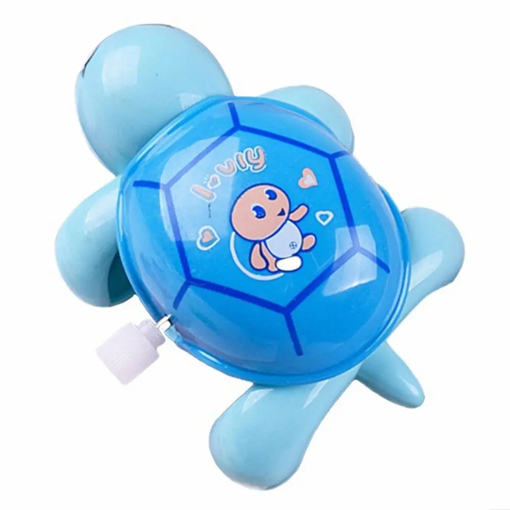 1 x заводная игрушка Мультяшные милые морские животные Черепаха заводные Классические игрушки для детей, младенцев, новорожденных маленьких черепах, ползающих, игрушка ветра