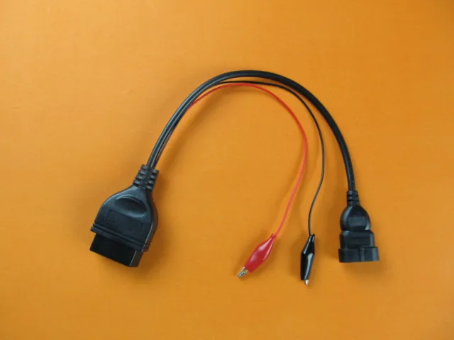 Автомобильный Кабель obd2 для fiat 3 pin к obd ii 16 контактный гнездовой Диагностический