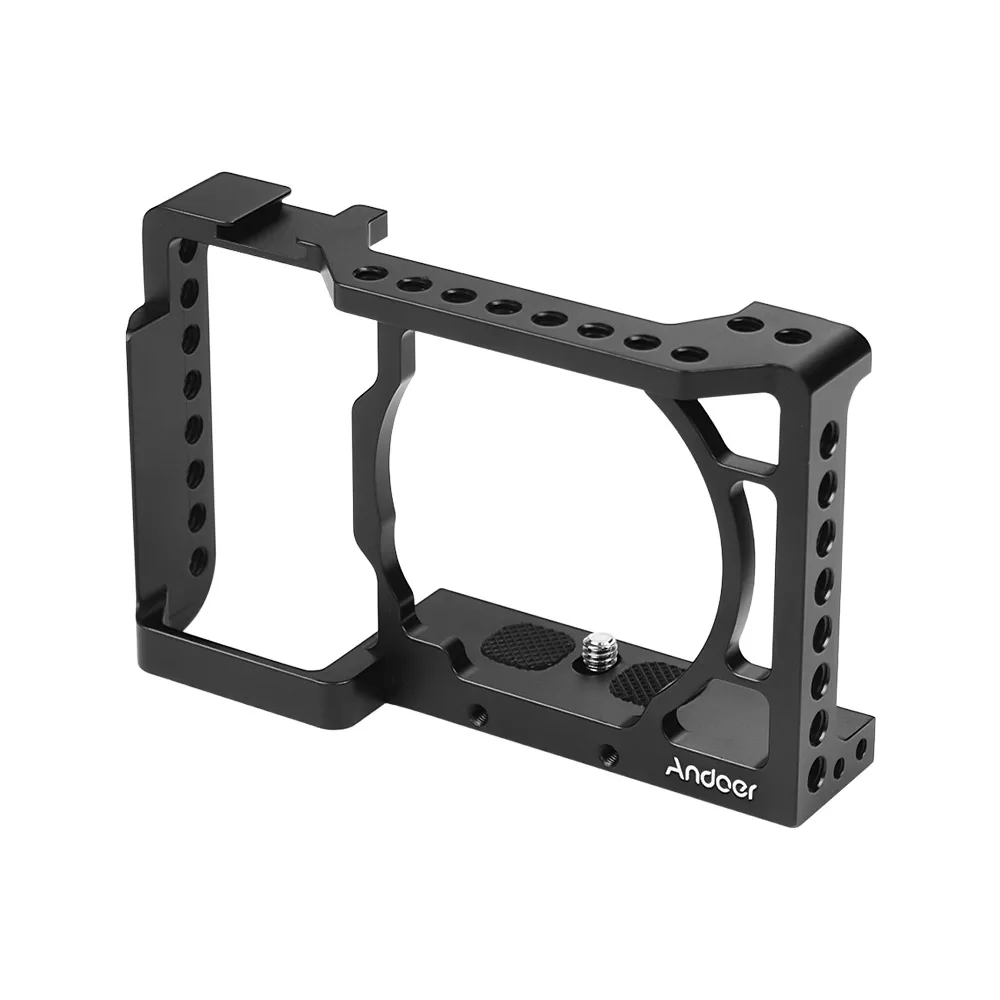 Камера andoer Cage для sony A6500/A6400/A6300/A6000 камера видео фильм делая стабилизатор алюминиевый сплав 1/4 дюймов винт