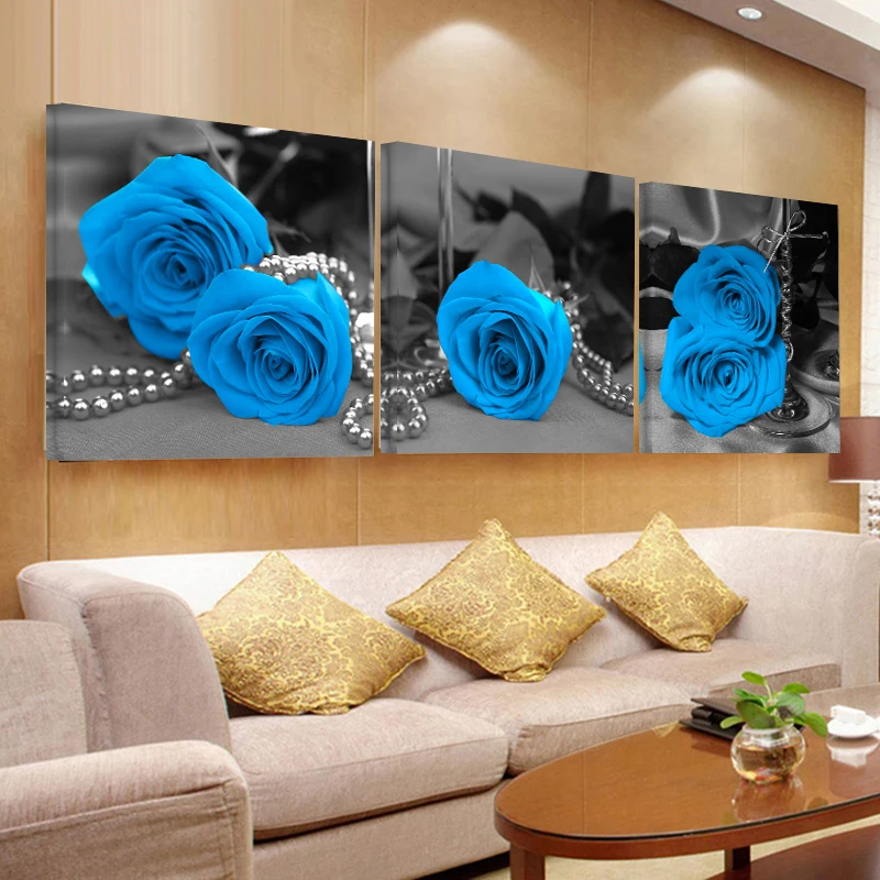 Постер Картина на холсте украшение домашний декор живопись стена гостиная 3 шт.