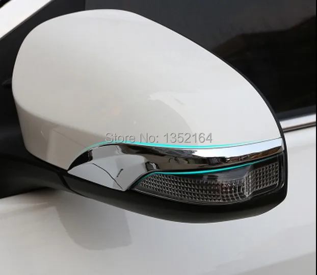 Автомобильная отделка зеркала заднего вида наклейка на боковое зеркало для toyota