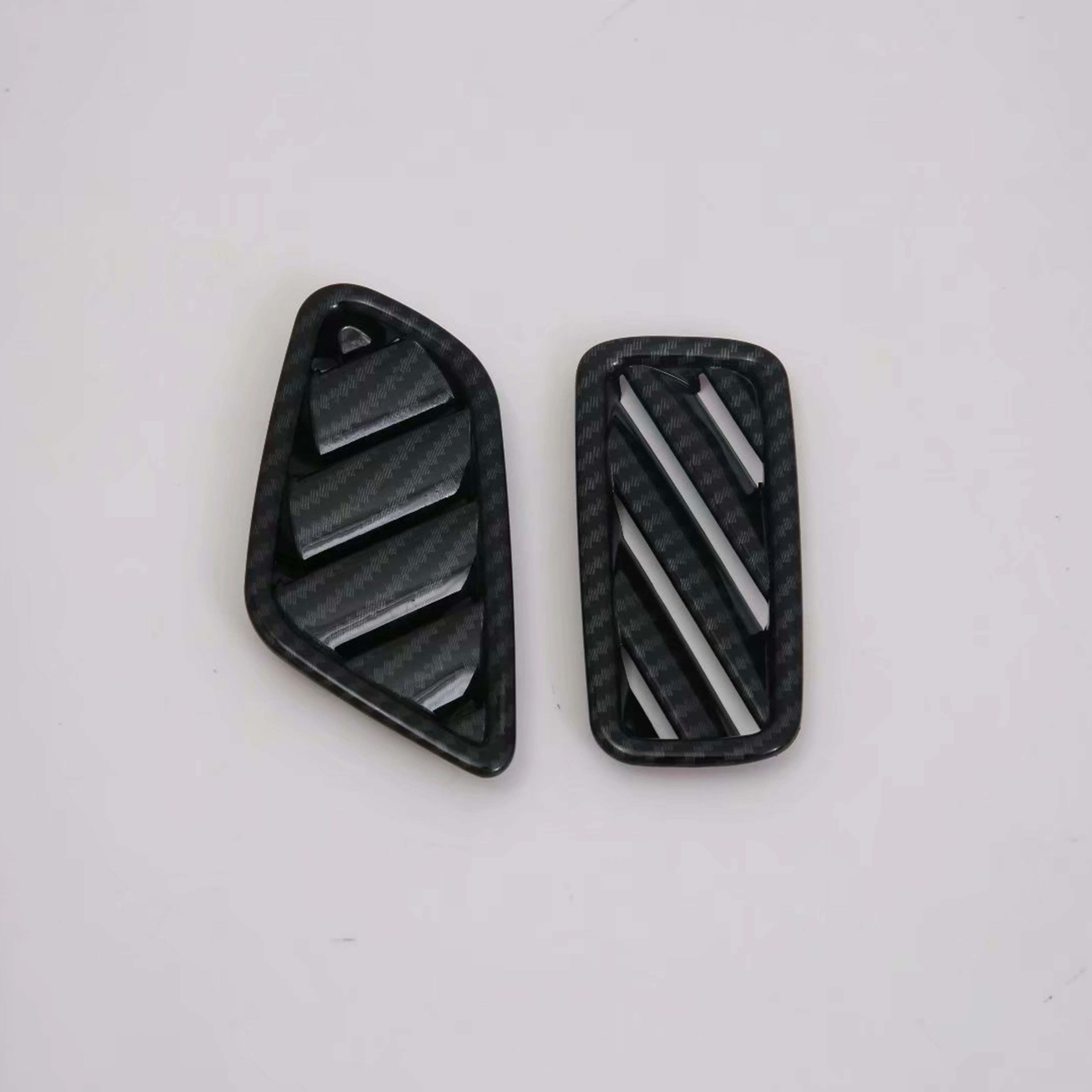 2 шт. хромированная воздушная розетка кондиционера стильная Автомобильная