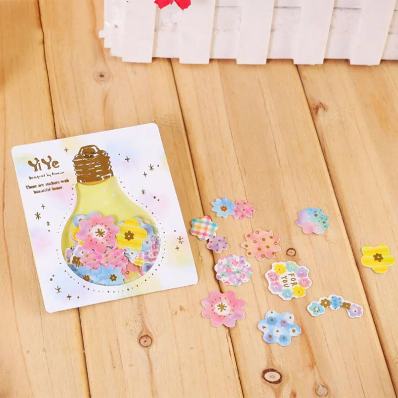 30 шт./упак. Kawaii кот», «кролик» лампы Форма отражают стикеры на клейкой основе для художественного оформления ногтей, ручная работа Этикетки Наклейки Скрап-Бумага