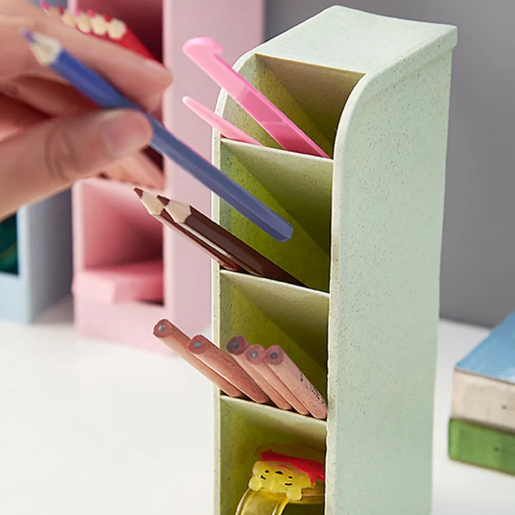 Прочный и прочный органайзер для ручек держатель офисных сетчатый хранения