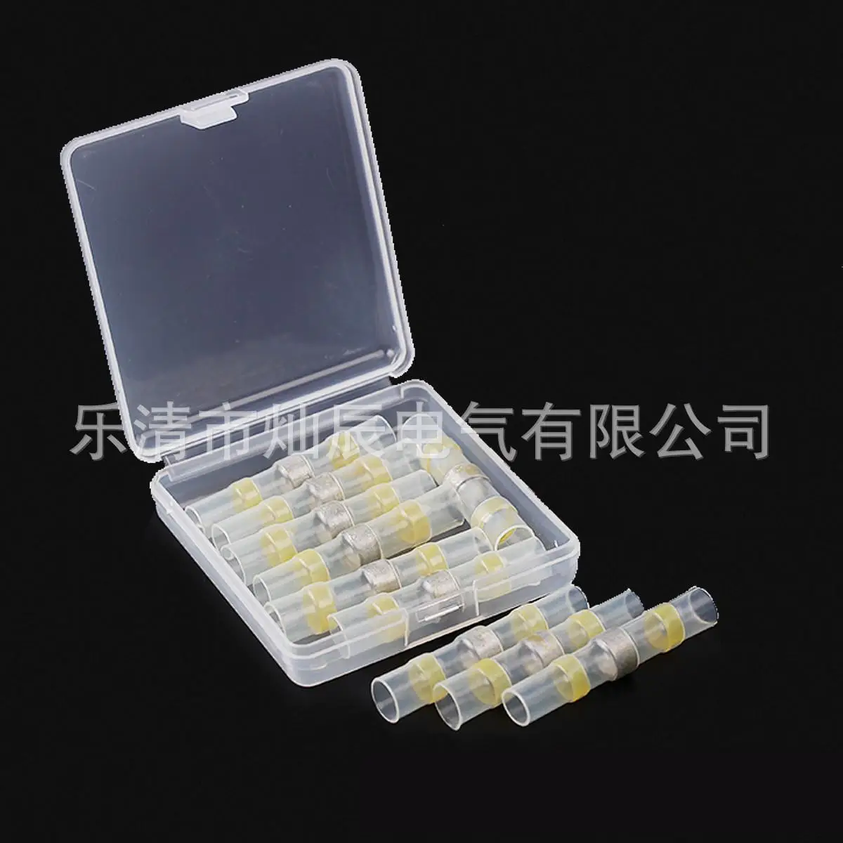 10 шт. коробка желтый сварные трубы с термоусадочная терминала|Кабельные рукава| |