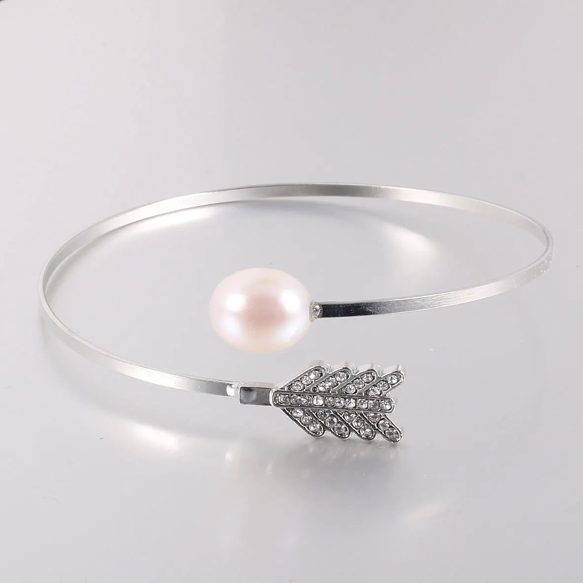 2020 New Natural Freshwater Pearl Bracelet Crystal Steel Creative Gifts For Women Girls | Украшения и аксессуары