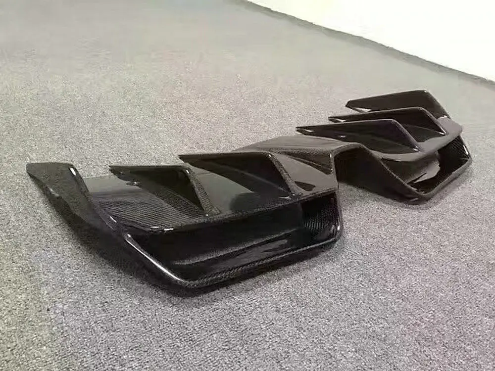 Стиль renntech углеродное волокно задний бампер спойлер, диффузор для Mercedes BENZ SLS R197 AMG 2011 2012 2013 тюнинг-пакет